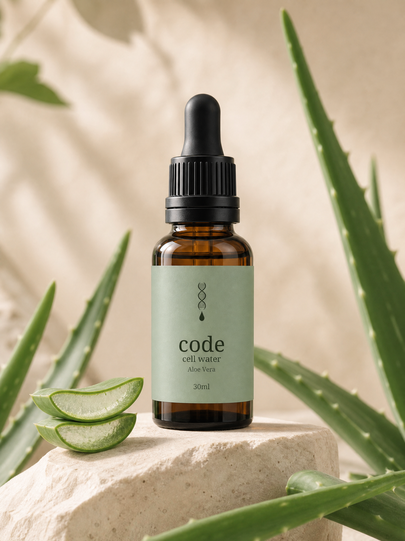 CODE 細胞水 アロエベラ 30ml スポイト